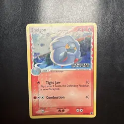 Shelgon 53/113 Ex Delta Species Stamped Reverse Holo Pokemon Card LP - Image 1