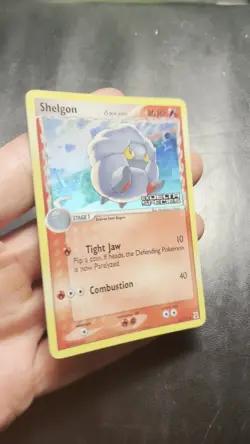 Shelgon 53/113 Ex Delta Species Stamped Reverse Holo Pokemon Card LP - Image 2