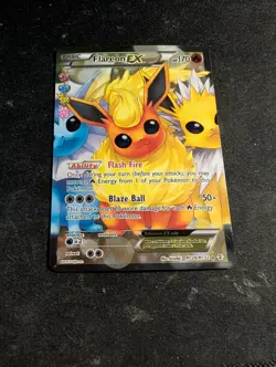 Pokemon Card Generations Flareon EX RC28/RC32 Rare Ultra - Image 1
