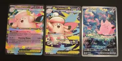 POKEMON TCG Perfect Order 3 Card Lot: MEGA CLEFABLE EX 103, CLEFAIRY IR 094/088 - Image 2