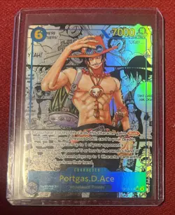 Portugal’s D Ace Manga Card One Piece TCG Op 13 OP-13 - Image 1