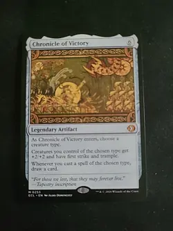 MTG ECL #253 Chronicle of Victory Lorwyn Eclipsed Regular - Image 1