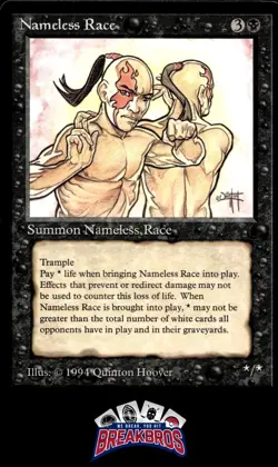 MTG Nameless Race # NM-MT Magic The Gathering - Image 1