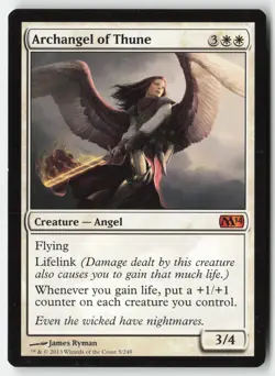 MTG - Archangel of Thune #5 - Regular - M14 Magic 2014 - Image 1