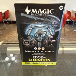 MTG Edge of Eternities Commander Deck Counter Intelligence Sealed English Magic - Image 1
