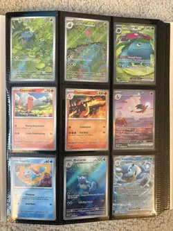 Pokemon 151 Lot includes binder Charizard, Mewtwo, Mew, Snorlax promos, & more - Image 2
