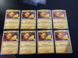 Pikachu 051/162 2026 Pokemon Day 30th Anniversary Promo Lot Of 8 - Image 1