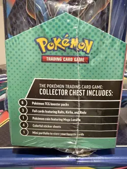 (5) NEW/SEALED ‘Collector Chest’~ Pokemon Lunch Boxes~6 booster Packs Per Box~ - Image 3