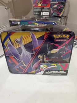 (5) NEW/SEALED ‘Collector Chest’~ Pokemon Lunch Boxes~6 booster Packs Per Box~ - Image 4