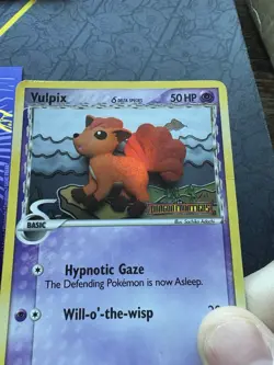 Pokemon Vulpix 70/101 Reverse Holo Stamped Rare 2006 Dragon Frontiers 020🔥MP🔥 - Image 2