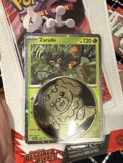 2X Pokemon Destined Rivals Checklane Blister Packs - One Of Each Eevee & Zarude - Image 3