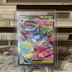 2025 Pokemon Mega Evolution Venusaur ex Special Illustration Rare #177/132 - Image 3