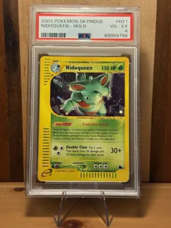 2003 Pokemon Skyridge Nidoqueen - Holo #H21. GRADED PSA 4! - Image 2