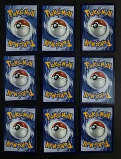 Lot 9 SR Mewtwo Ninetales Alakazam Super Rare Pokemon Chinese TCG Holo NE40 - Image 2