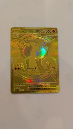Mega Charizard X EX - 130/094 - Hyper Rare - Phantasmal Flames - Pokemon - NM - Image 1