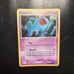 Wobbuffet 16/17 Holo POP Series 4 Pokemon TCG Vintage NM - Image 1