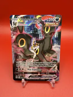 Pokemon TCG Umbreon VMAX TG23/TG30 Brilliant Stars Trainer Gallery Holo NM - Image 1