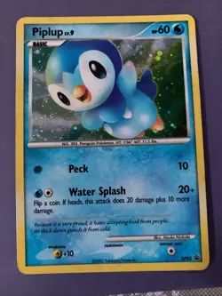 Pokemon TCG Piplup POP RARE PROMO Holo DP03 Pokemon Promos Holo Promo Promo - Image 1