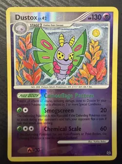 Dustox 25/127 Platinum Pokemon Reverse Holo - Image 1