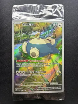 Pokemon: Snorlax Scarlet & Violet Promo 051 (151 ETB) SEALED - Image 1