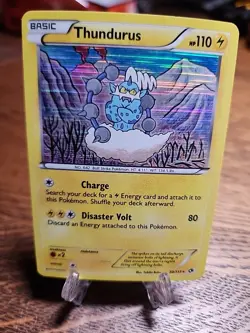 Thundurus 50/113 Legendary Treasures Holo 2013 MP Pokemon TCG - Image 1