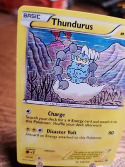 Thundurus 50/113 Legendary Treasures Holo 2013 MP Pokemon TCG - Image 2