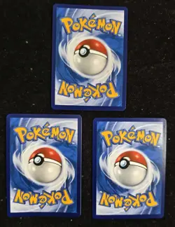 Lot 3 Eevee Jolteon Vapoeon Eevee Gift Box Full Art Chinese Pokemon Holo NE40 - Image 2