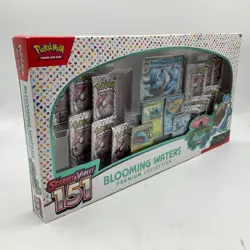 Lot of (6) Pokemon TCG 151 Blooming Waters Premium Collection Boxes SEALED - Image 2