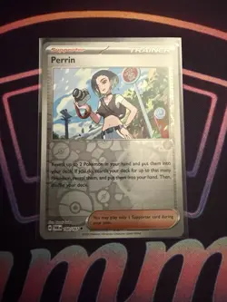 Pokemon - Perrin - 160/167 - Reverse Holo - Twilight Masquerade - NM/M - Image 1