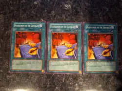 3X Fulfillment of the Contract FET-EN046 - Yugioh Yu Gi Oh! Playset 1st Edition - Image 1
