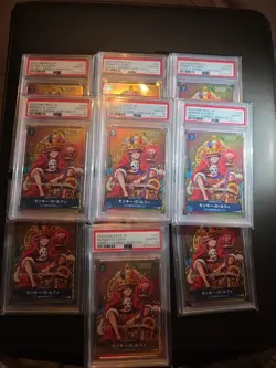 PSA 10 One Piece Jump Promo Monkey D Luffy P-043 Japanese Card Gem Mint - Image 3