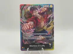 One Piece MONKEY.D.LUFFY (Release Event Leader) 2nd Anniversary Regular Promo - Image 1