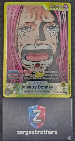JEWELRY BONNEY - One Piece OP13-100 - AAL Alt Art Leader - Carrying On His Will - Image 1