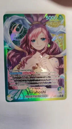 One Piece OP11-022 Shirahoshi Alt Art Leader Rare NM English Alternate Art - Image 1