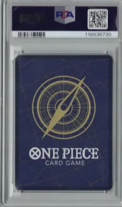 One Piece Monkey D. Luffy Promo Weekly Shonen Jump #6-7 P-033 Japanese PSA 9 - Image 2