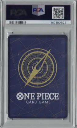 One Piece Monkey D. Luffy 500 Years in the Future OP07-109 Super Rare Foil PSA 9 - Image 2