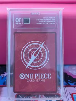 TAG 10 Gem Mint Luffy Dodgers Promo Card One Piece TCG Anime MLB Limited - Image 2