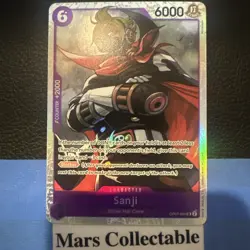 One Piece CCG Sanji OP07-064 500 Years in the Future Foil Card - Image 1
