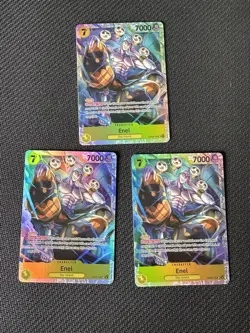 Enel Op05 Set Of 3 One Piece Card OPTCG - Image 1