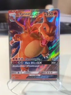 Pokemon Card TCG - Charizard GX SM211 Black Star Promo Sun & Moon Near Mint - Image 1