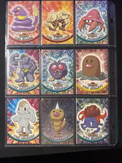 Pokemon 1999 TV Animation Edition Topps Blue Logo ‼WITH FOIL/HOLLO CARDS‼ - Image 2