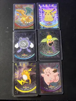 Pokemon 1999 TV Animation Edition Topps Blue Logo ‼WITH FOIL/HOLLO CARDS‼ - Image 3