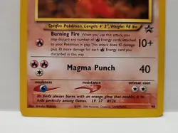 Pokemon TCG Card Game Magmar #44 Black Star Promo Card Unplayed - Image 3