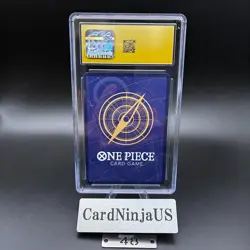 CGC 10 PRISTINE Nico Robin ST01-008 C 25th Edition Parallel ONE PIECE Card Game - Image 2