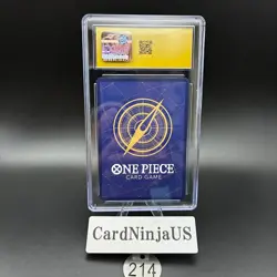 CGC 10 PRISTINE Jimbei Parallel ST01-005 C 25th Edition ONE PIECE Card Game 214 - Image 2