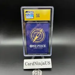 CGC 10 PRISTINE Luffy P-110 Premium Card Collection ONE PIECE DAY 25 Japanese - Image 2