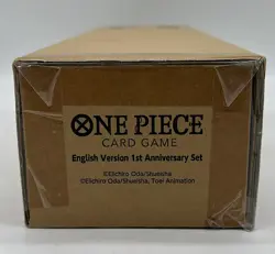 One Piece Card Game English Version 1st Anniversary Set Sealed - Image 1