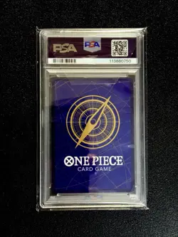 One Piece Card Game 🏴‍☠OP08-106 Nami SR Alt Art Foil ENG Graded PSA 10 - Image 2