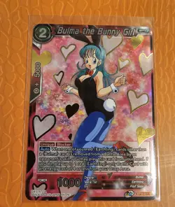 Dragon Ball Super Card Game, Bulma the Bunny Girl Holo BT10-011 SR 2022 - Image 1