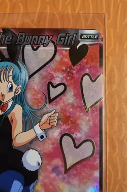 Dragon Ball Super Card Game, Bulma the Bunny Girl Holo BT10-011 SR 2022 - Image 4
